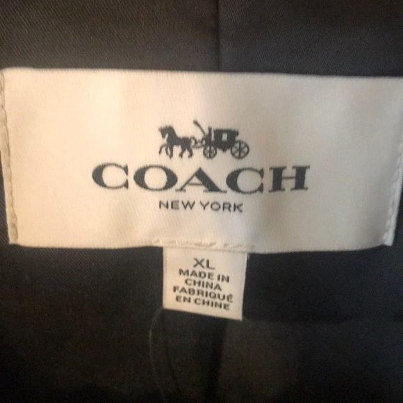 COACH men’s Leather RACER jacket NEW & AUTHENTIC - Picture 2 of 6